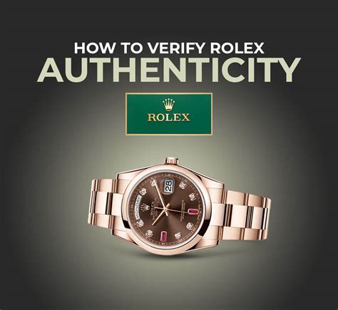 does rolex authenticate watches|rolex watch authenticity check.